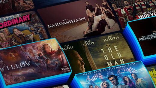 In Deutschland die Nummer 3 hinter Netflix und Prime Video: Disney+.