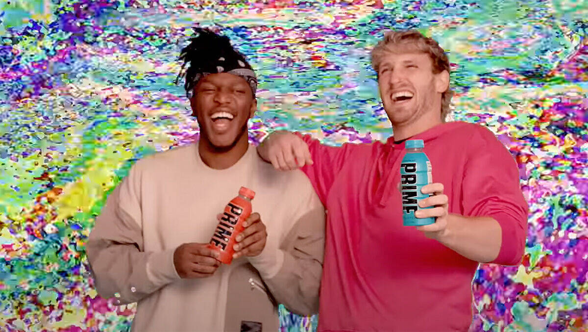 KSI and Logan Paul (v.l.) stecken hinter dem Aldi-Verkaufshype.  