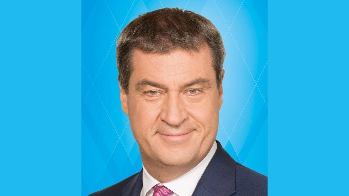 Markus Söder, Ministerpräsident. 