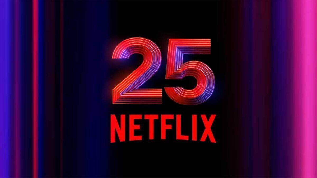 Netflix feiert seinen 25. Geburtstag.