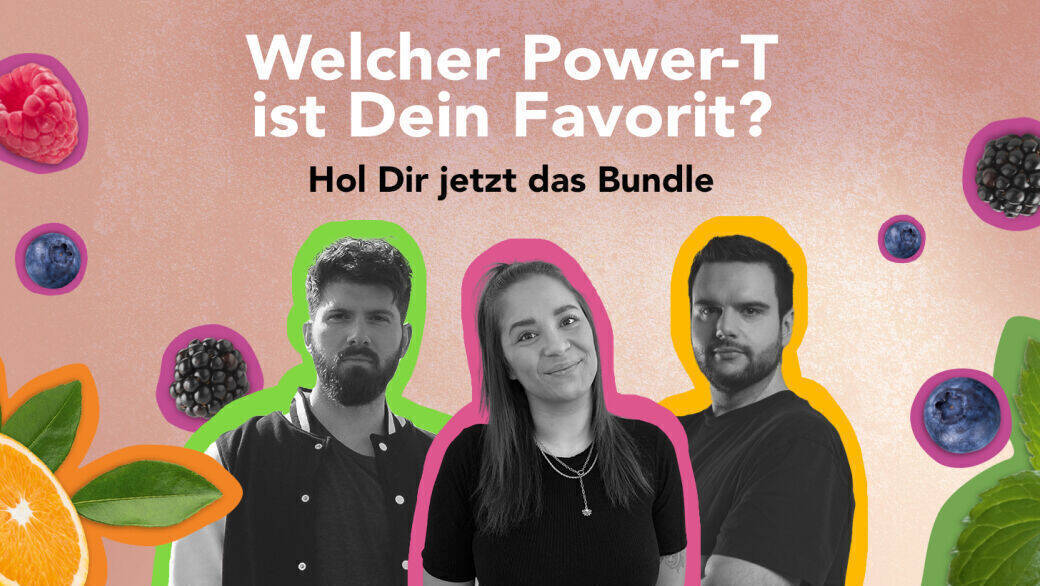 Die Gamer Bonjwa, Shushu und Trilluxe (v.l.) sorgten für vermehrten Tee-Konsum.