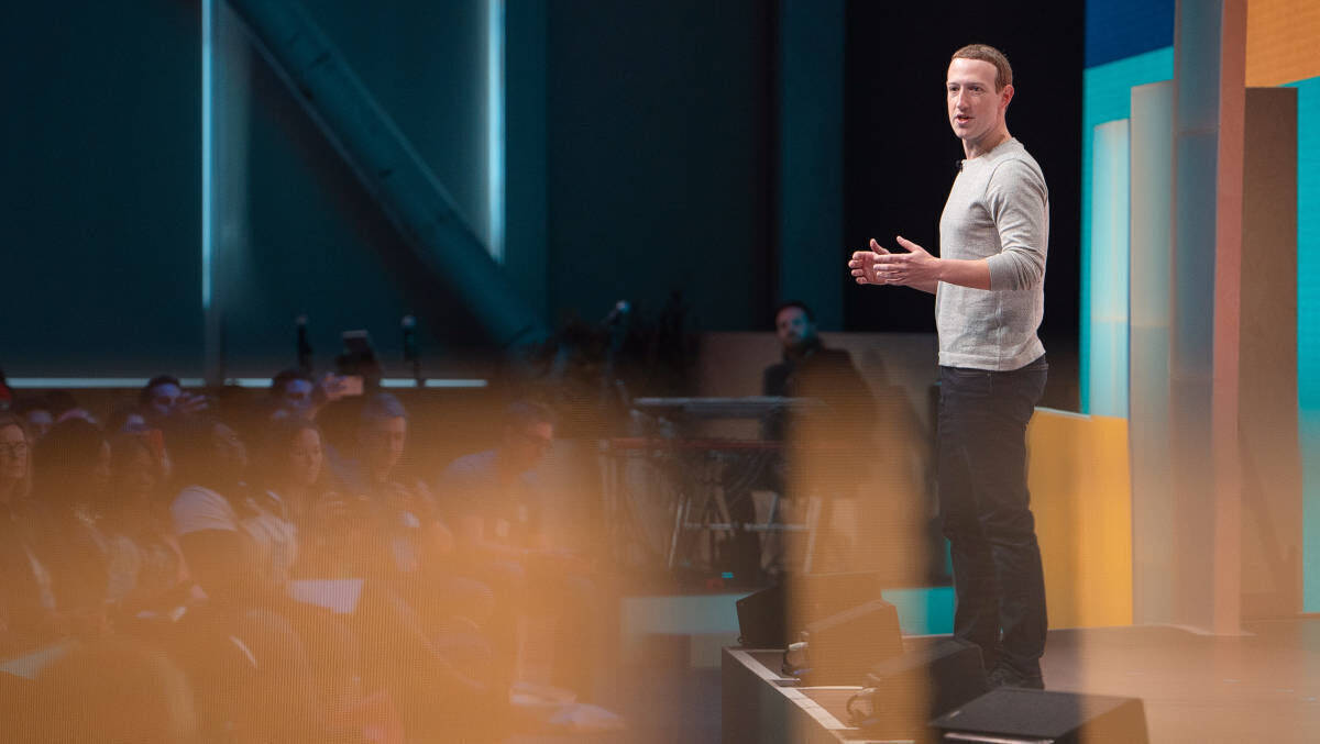 CEO Mark Zuckerberg auf dem Facebook Communities Summit 2019