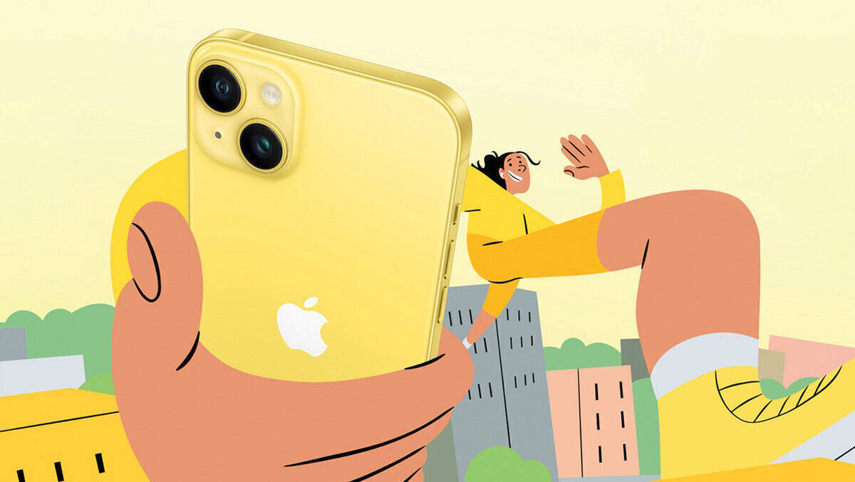 Viel Gelb fürs Geld: Die iPhone-14-Frühlingsfarbe ist da.
