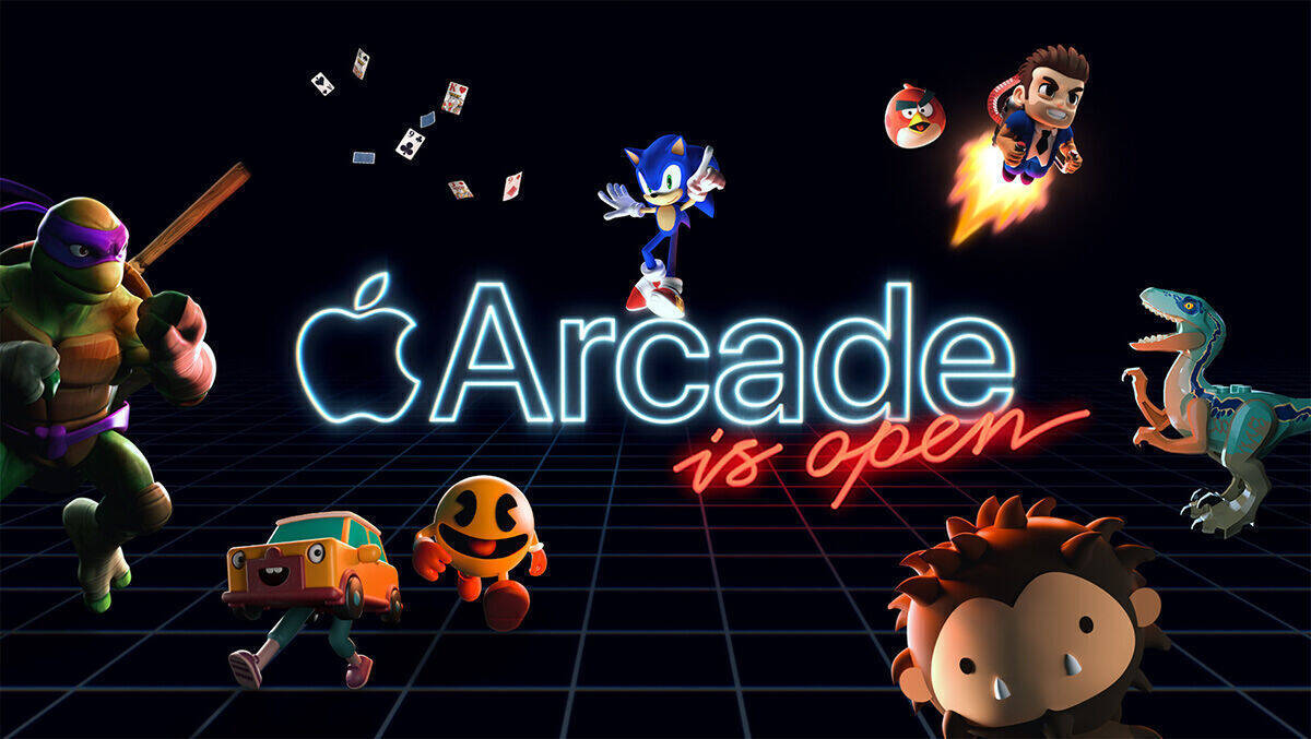 Renoviert und mit mehr Auswahl denn je: Apple Arcade hat geöffnet.