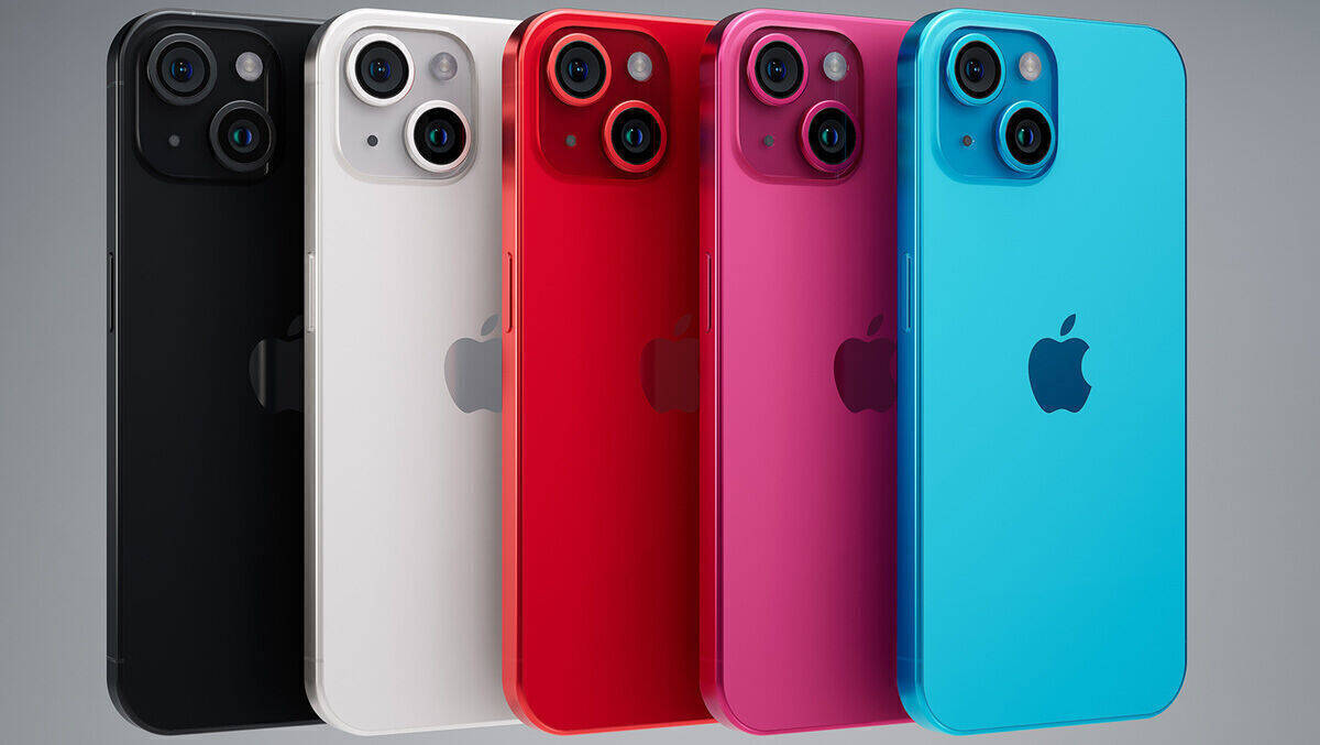Das iPhone 15 soll mit größeren Batterien kommen – und auch in einem Mint-Ton.