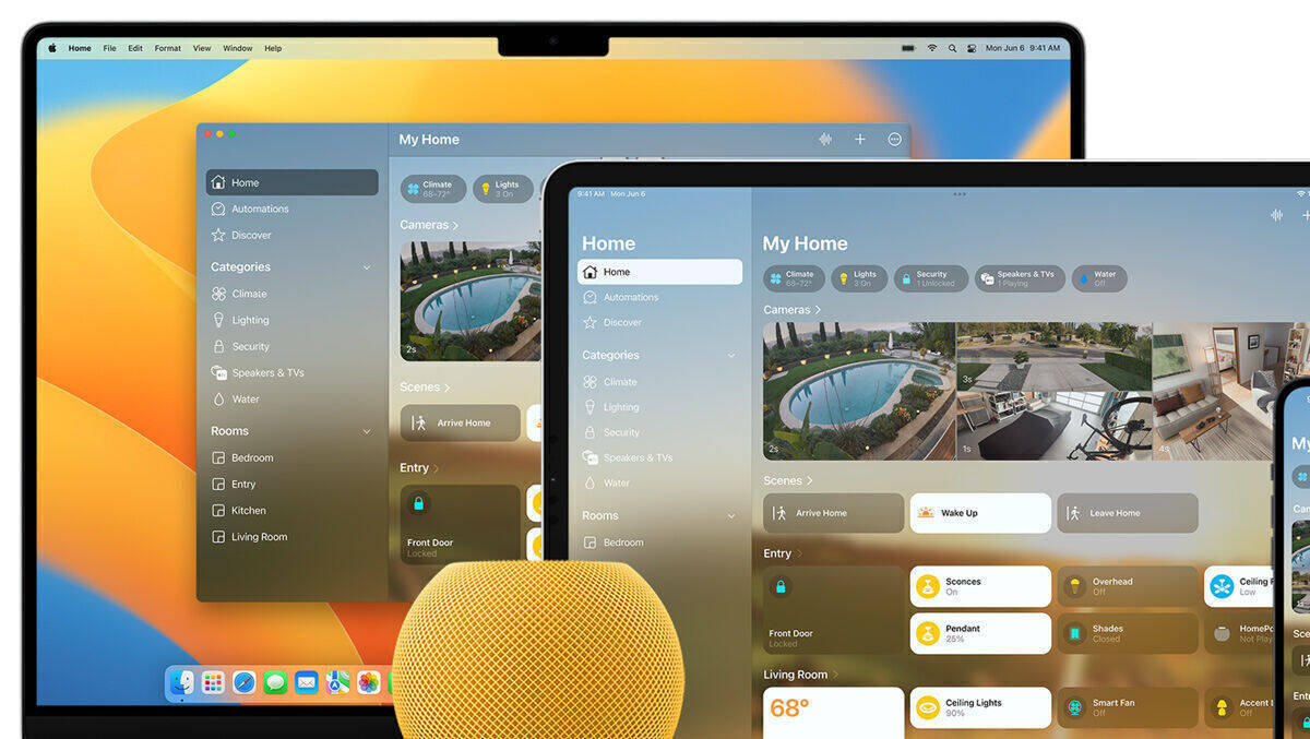 Der Mac soll künftig als Smart-Home-Zentrale noch mehr bieten.