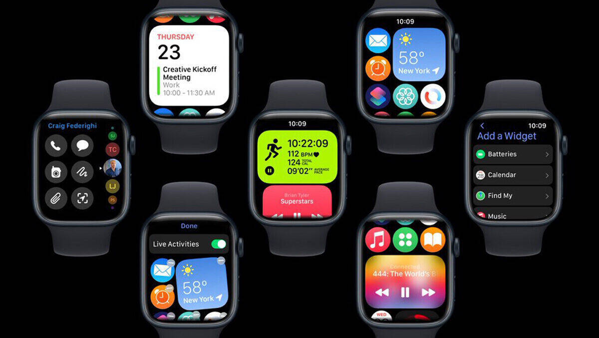 Uhr-Ahnung: So könnte Apples nächstes watchOS aussehen.