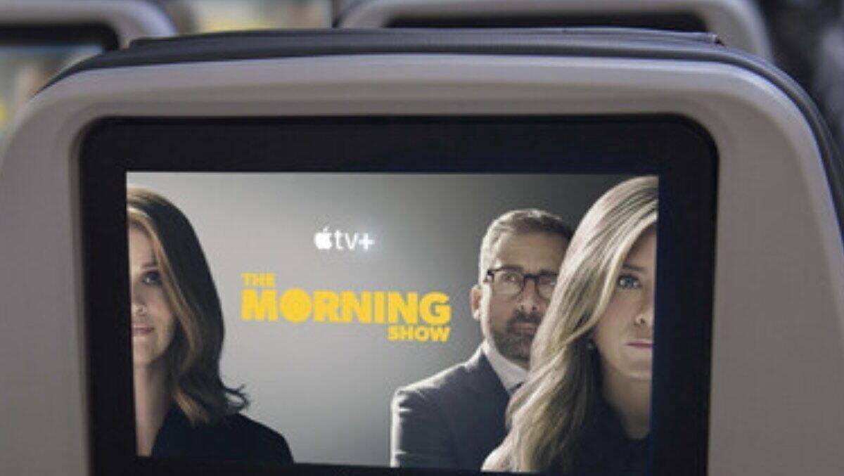 Auch die Erfolgsserie "The Morning Show" lässt sich an Bord von Air Canada streamen.