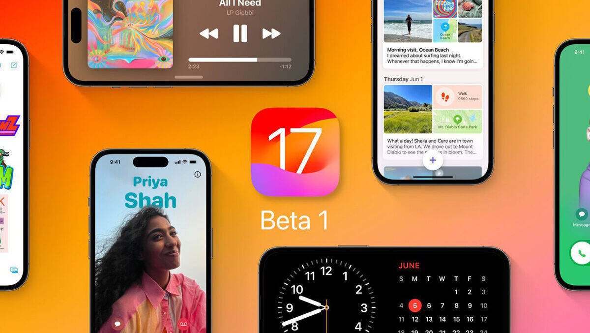 17 da, downloadbar: Die neue iOS-Software gibt es früher als üblich.
