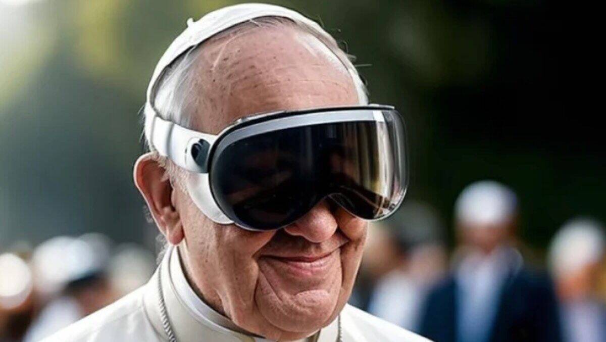Wenn der Papst bereits die Apple Vision Pro ausprobiert, muss es einen Trick geben.