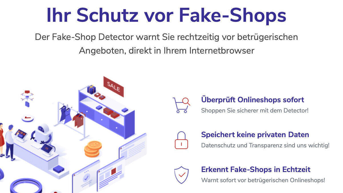 Fake-Shop-Detector: Hilfe für verunsicherte Internetnutzer.