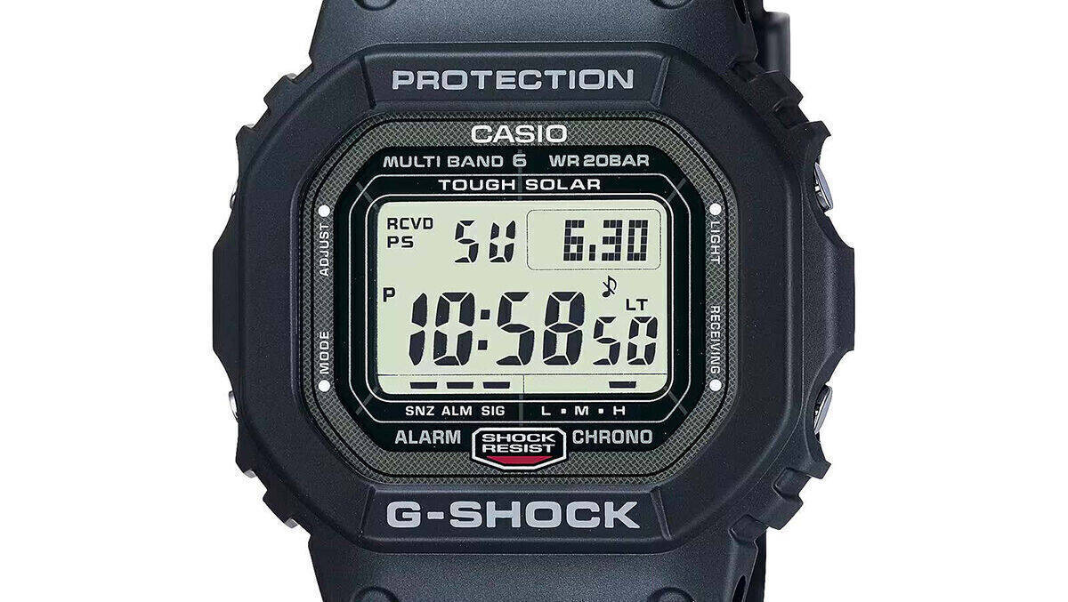 They call it a Klassiker: Die (beinahe) originale G-Shock ist zurück.