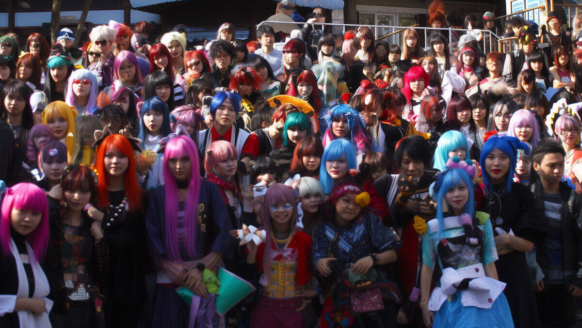 Hamburg treibt’s bunt: So könnte der Cosplay-Weltrekord aussehen.