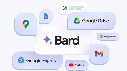 Google führt seine wichtigsten Dienste bei Google Bard zusammen.