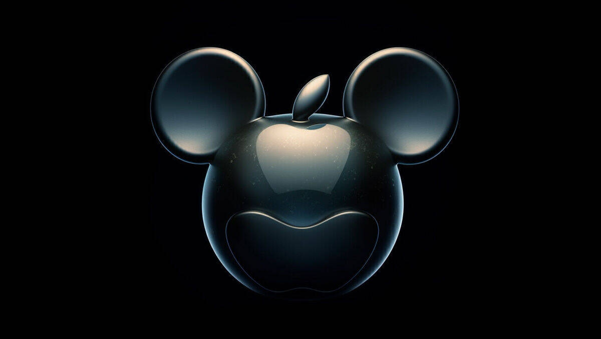 Das Apple-Logo bekommt Micky-Maus-Ohren? Klingt verrückt, ist aber durchaus möglich.