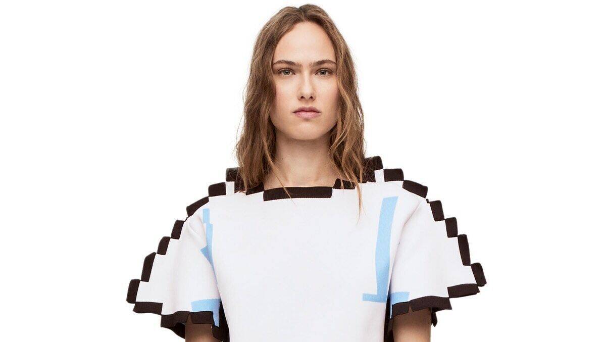 Digitale Kunst: Das Pixel-Shirt ist ein echter Hingucker.