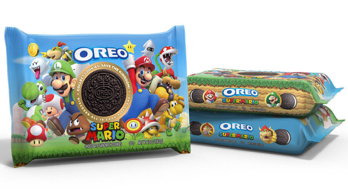 Die neuen Mario-Kekse von Oreo – aber wo ist Prinzessin Peach?