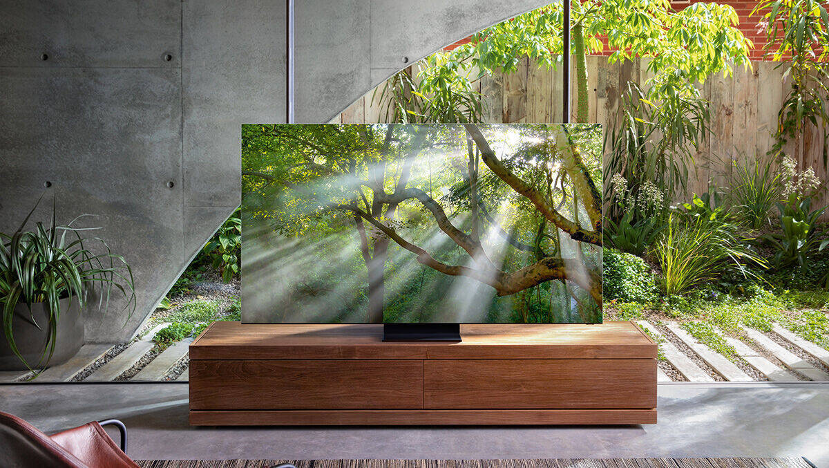 Für weniger Stromverbrauch: Samsung halbiert ab Werk die Helligkeit seiner 8K-Fernseher.