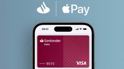 Neue Partner beim mobilen Bezahlen: Santander und Apple.