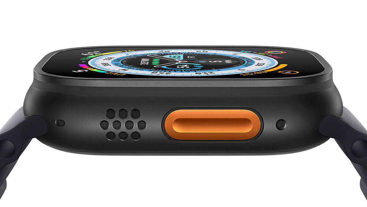 Dunkelgrau ist alle Theorie: Angeblich gibt es die Apple Watch Ultra 2 in einer neuen Farbe.