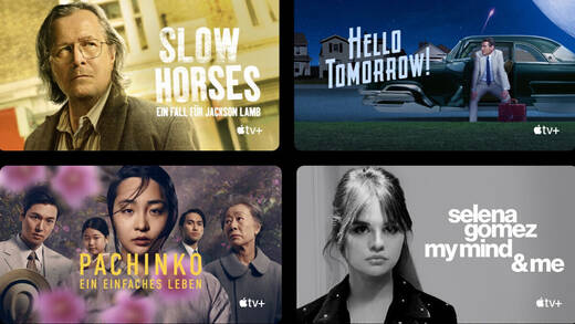 Highlights von Apple TV+: Slow Horses, Hello Tomorrow, Pachinko und die Selena-Gomez-Doku.