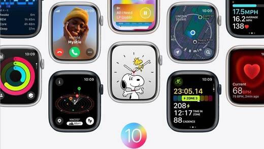 Das neue watchOS 10 hebt die Smartwatches des Konzerns softwaretechnisch auf die nächste Stufe.