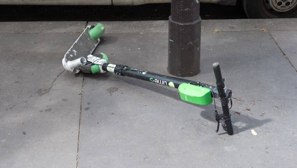 Am Ende: E-Scooter in Paris.