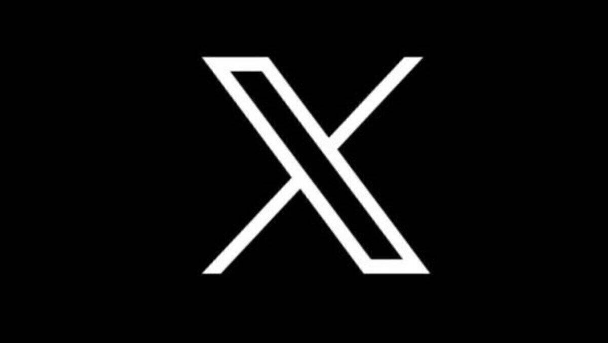 Das aktuelle Logo von X, das zuvor Twitter hieß.