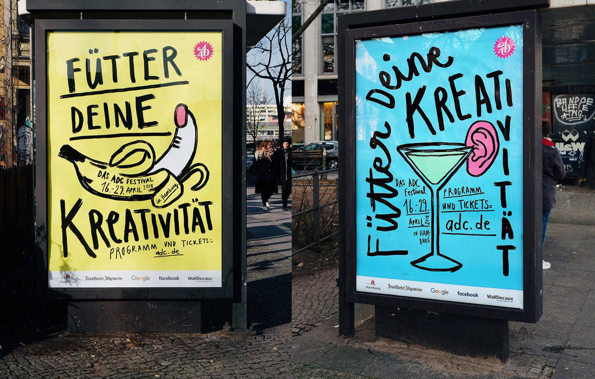 Die Kampagne zum diesjährigen ADC stammt von der Berliner Agentur Heimat.