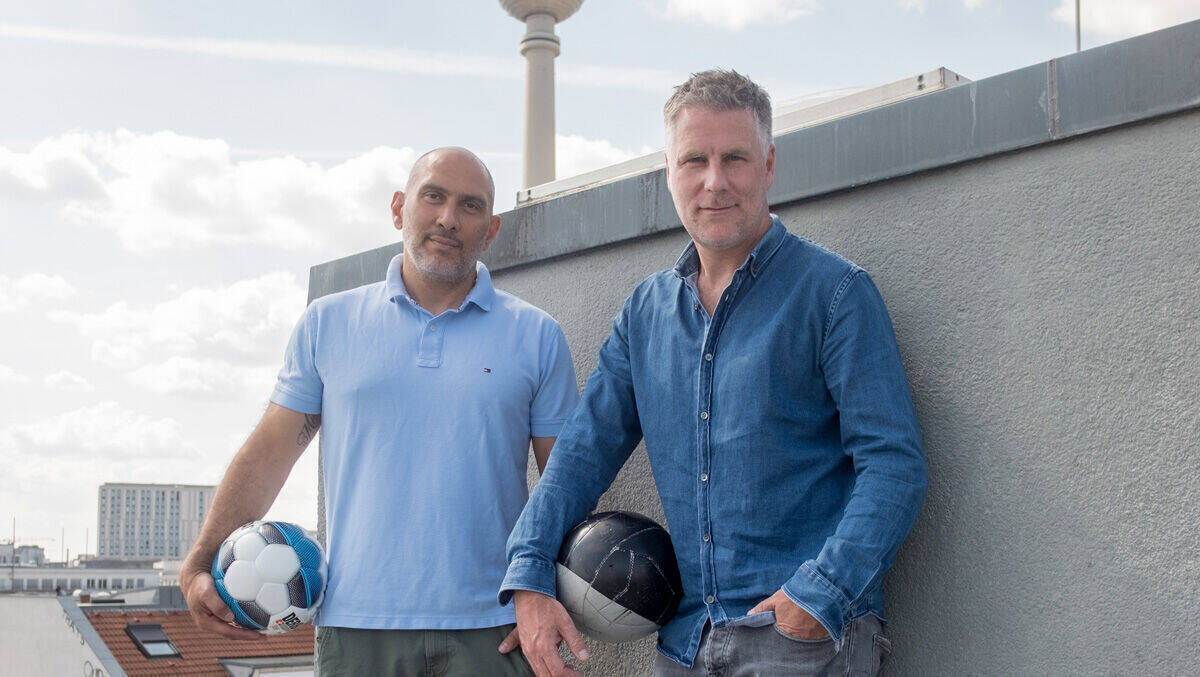 ID League-Gründer Hischam Telib (l.) und Sven Dörrenbächer von Antoni