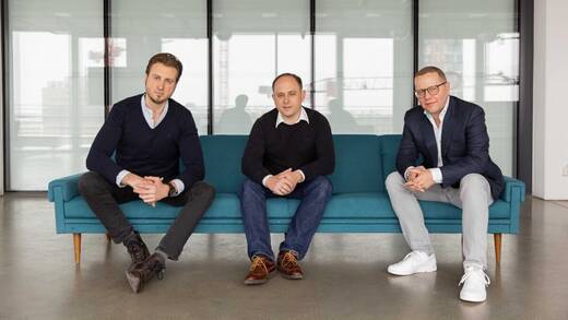 Markus Schleger, Lukas Schertel, Tim Schmid (vlnr.)