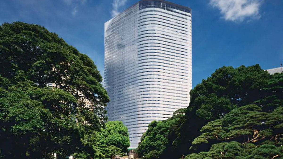 Das Dentsu-Headquarter in Tokio