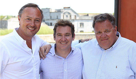 Deutschland-CEO Andreas Schwabe, Nordamerika-CEO Mark Zamuner, Chairman und Co-Gründer Carl Erik Kjærsgaard (v.l.)