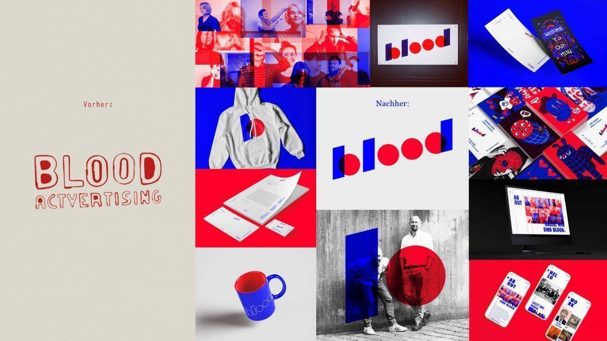 Das neue Design von Blood stammt von Jana Mehrgardt, Dini Wehking, Jess Schulz, Yasemin Boyraz.