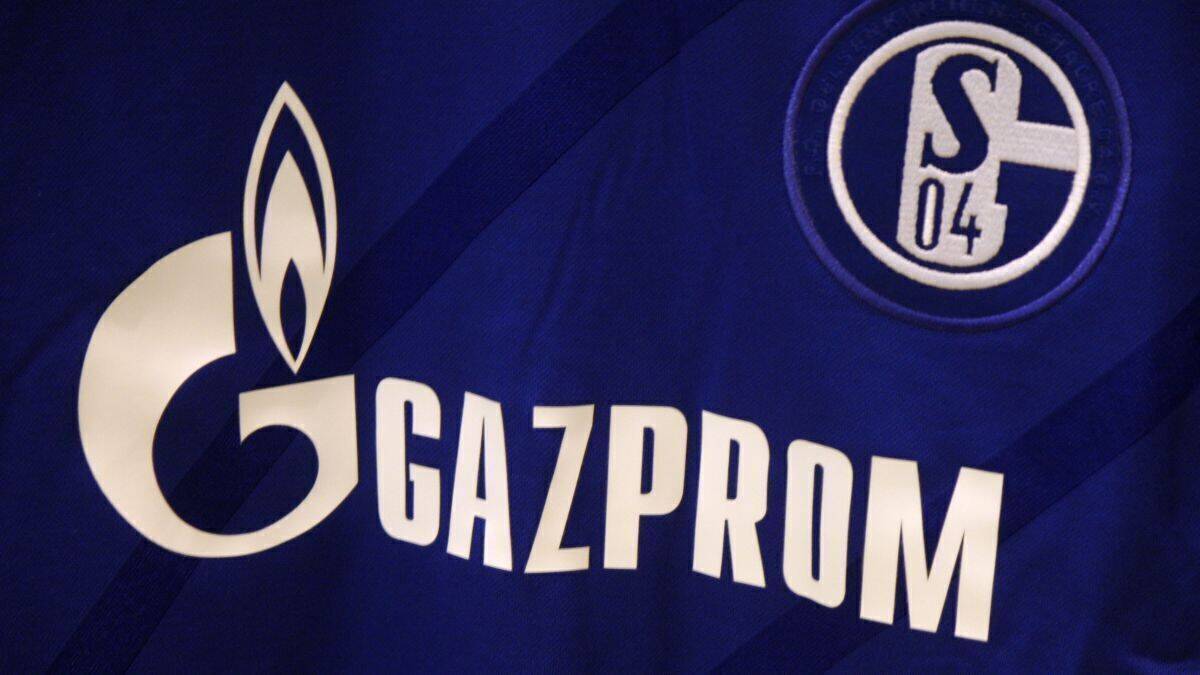 Gazprom auf Schalke-Trikot. Noch. 