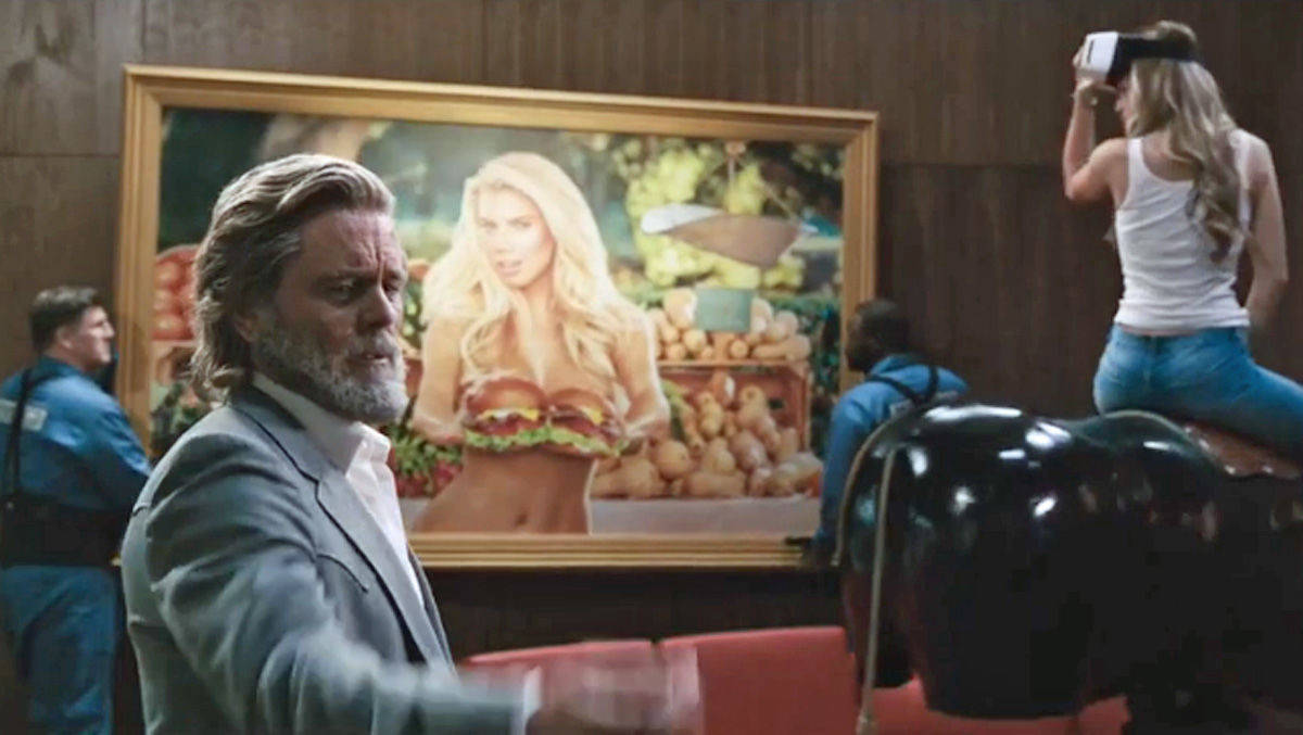 Der (fiktive) Gründer Hardee senior übernimmt: Zu freizügig führte der Junior die Geschäfte der Fastfoodkette Carl's Jr. & Hardees.