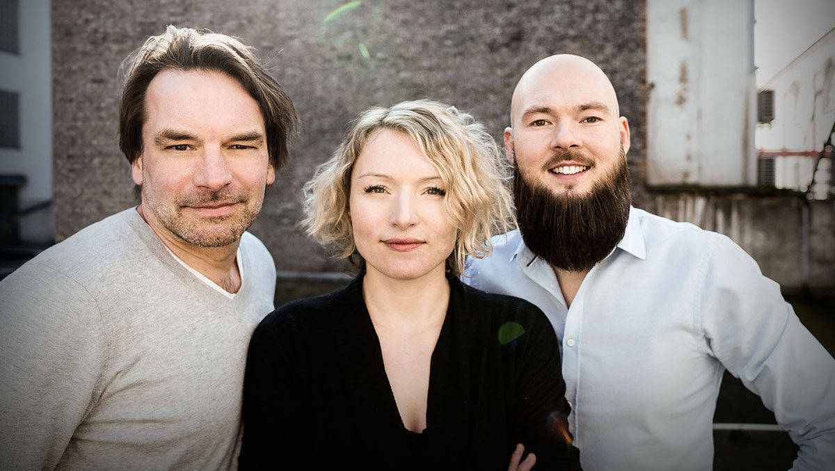 Mit in der Düsseldorfer Geschäftsführung von Butter: Reinhard Henke, Nadine Schlichte, Phillip Böndel (v.l.).