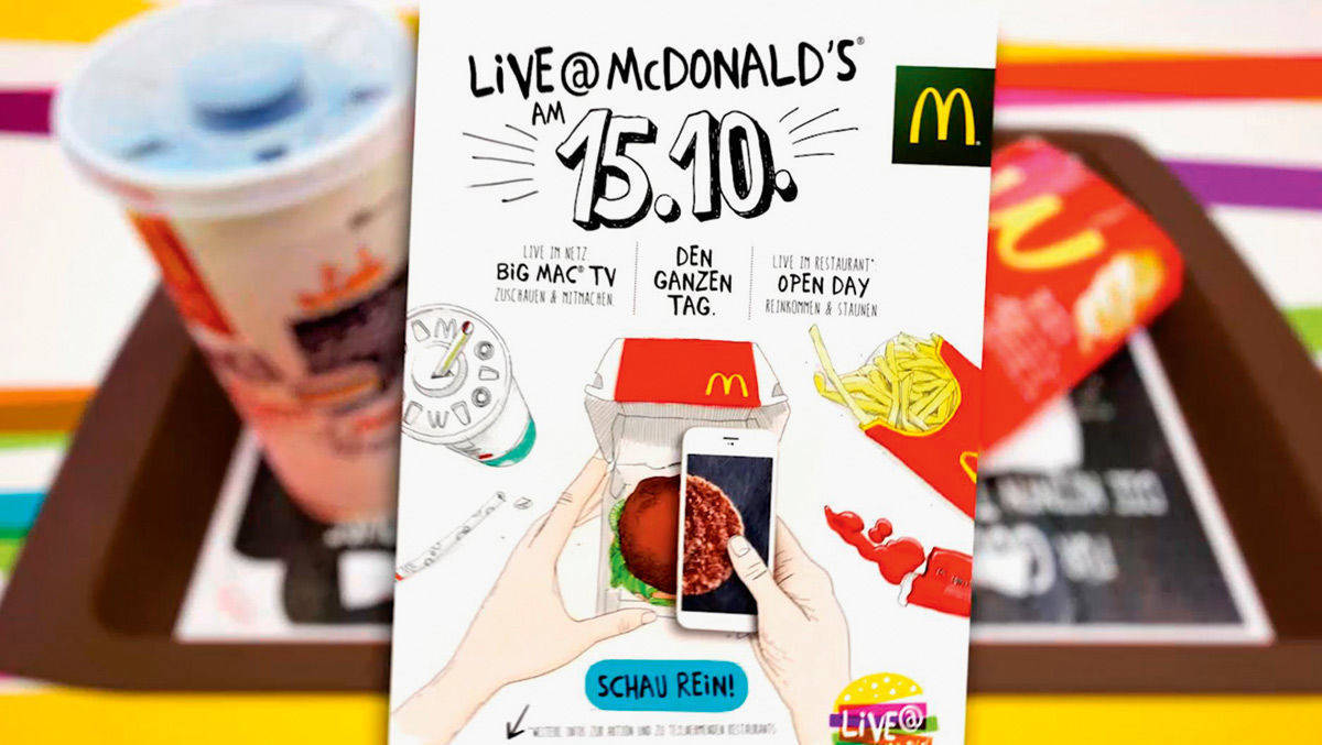 Salt Works verhilft McDonald's zu einem zwölfstündigen Livestreaming-Event.