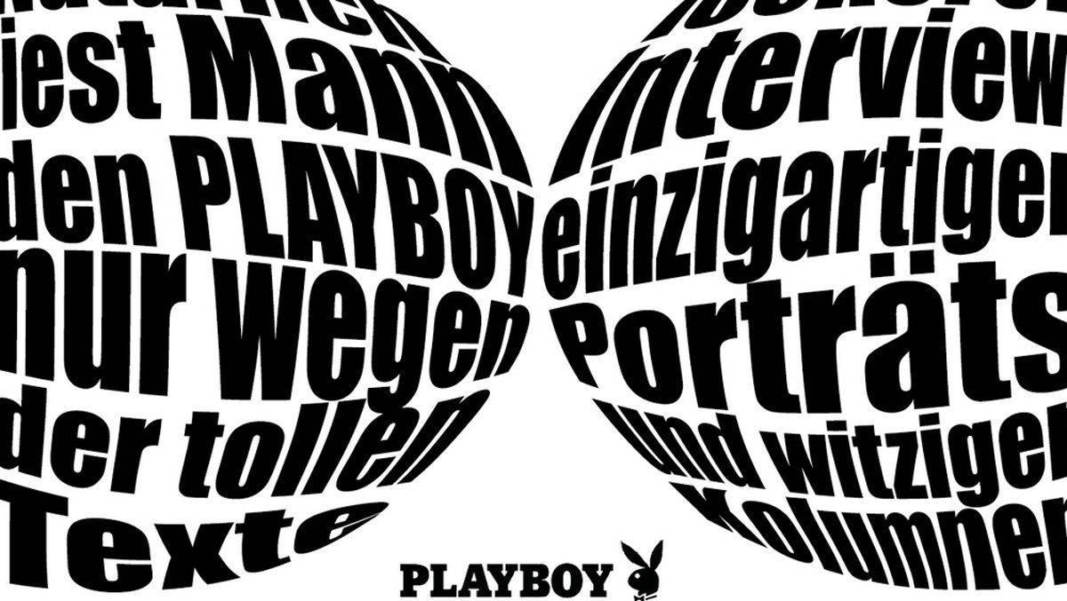 Immer wieder ein Hingucker: Playboy-Motive.
