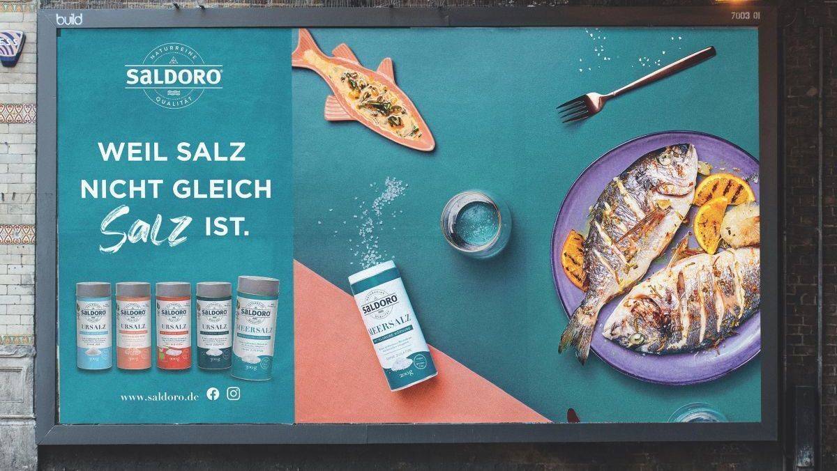 Klare Bildsprache und arrangierte Motive: die neue Saldoro-Kampagne.