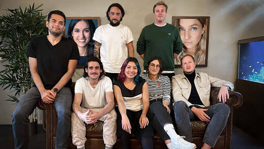 Alle neu (v.l.): Samar Singh, Susanne Scharrenbroich, Stephan Westerwelle, Luca Dresch, Sandra Valencia, Melek Sandal, Tim Bozek, Max-Lucca Niewöhner