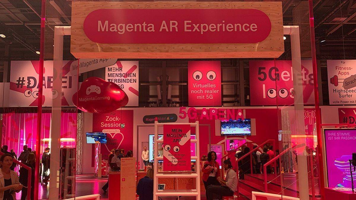Der "Micro Amusement Park" der Telekom.