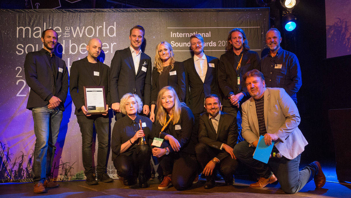 Die Gewinner der ersten International Sound Awards.