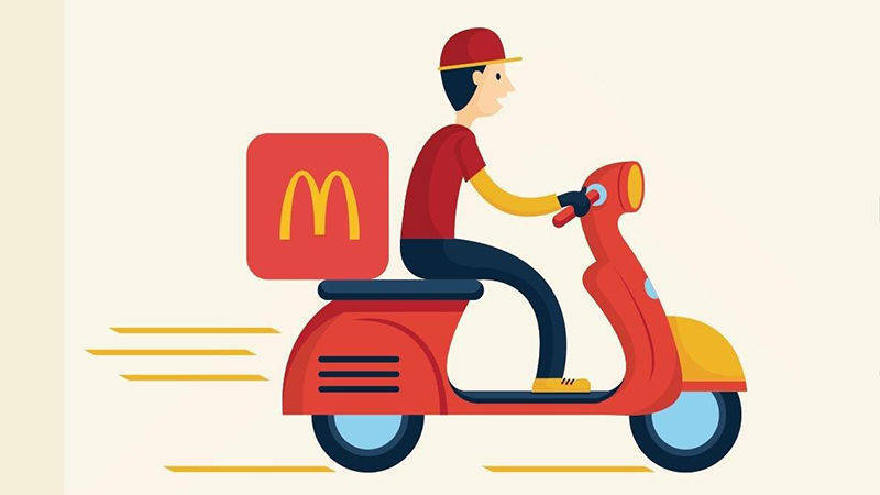 McDonald's Singapur tat sich mit Google zusammen und pushte so seinen Lieferservice. 