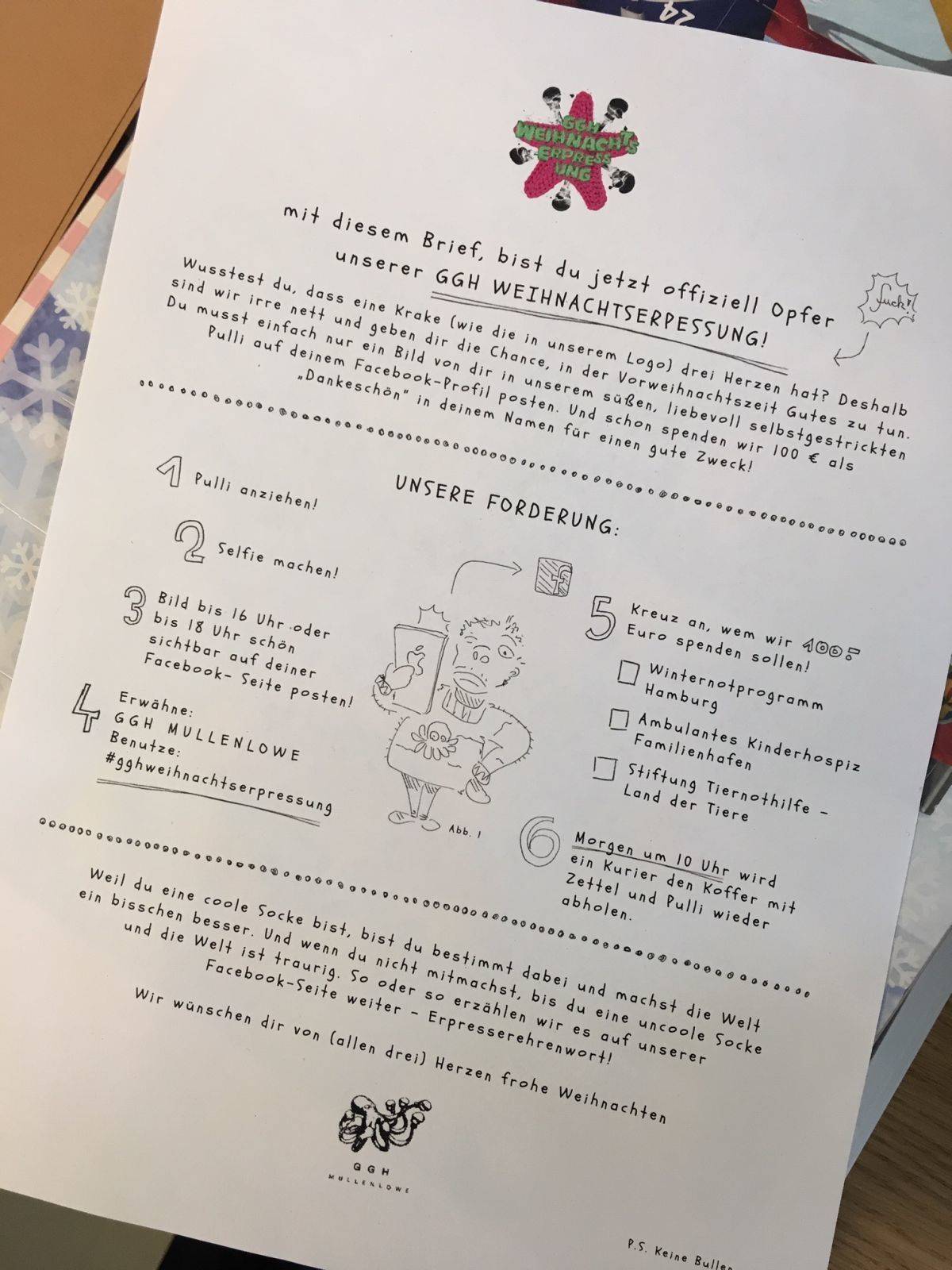 GGH MullenLowe: Die Weihnachtserpressung