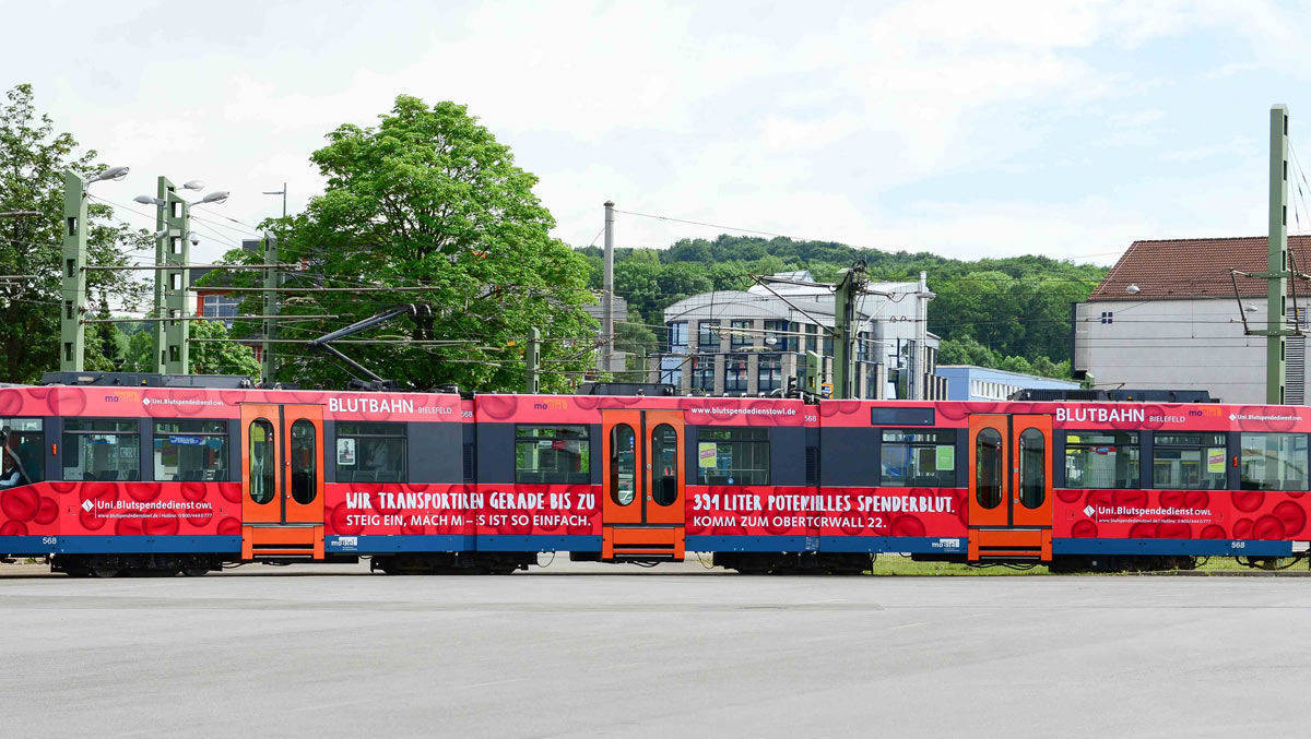 Die Blutbahn vor ihrem ersten Einsatz.