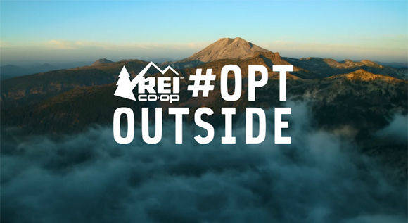Eine der großen Arbeiten dieses Jahrgangs: "Opt Outside" für die US-Outdoormarke REI.