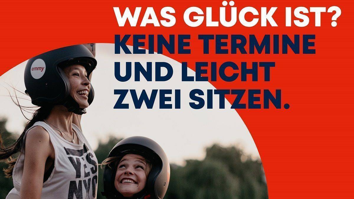 Ein Kampagnenmotiv von Emmy