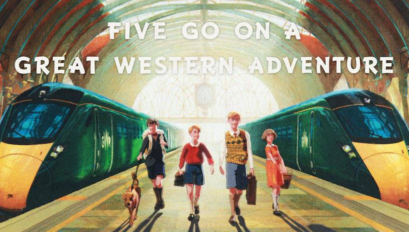 Great Western Railway umwirbt seine Zielgruppe mit den "Fünf Freunden" - und mit viel Nostalgie.