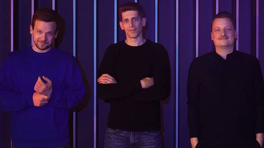 Gemeinsame Sache: Alexander Kumfert, Daniel Vuljanic, Colin Garbers (v.l.)